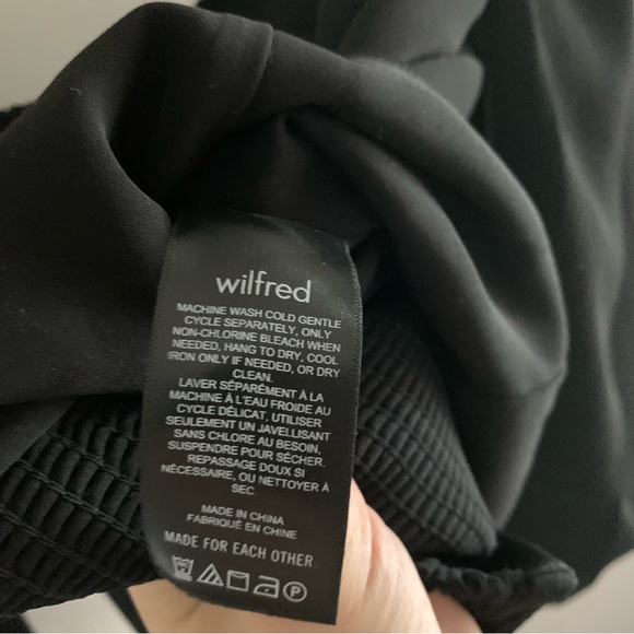 NWT Aritzia Melina Cropped Pant Size 0 Vegan Leather - Picture 5 of 7